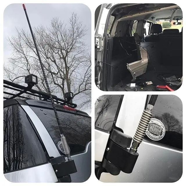 Who else is getting their rig ready to hit the trails this spring? #FJcruiser #WeekendProject #CBradio