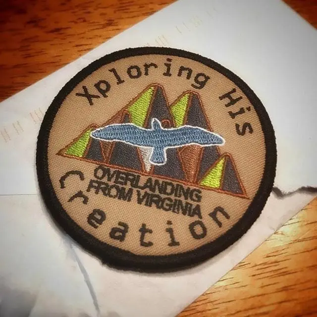 It’s a big world out there. #HisCreation #MailCall #Patch