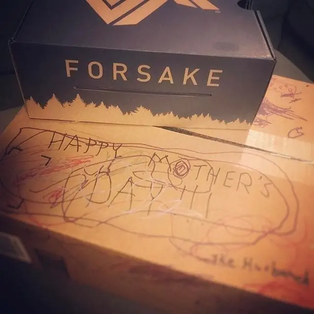 Did the Mom at your house get any adventure gear for #MothersDay? #New @forsakeco boots! #GetOutdoors