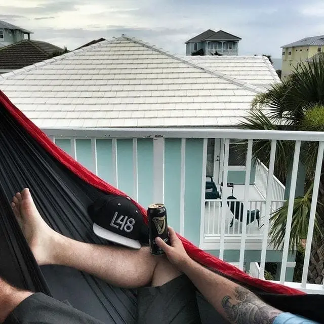 When #BeachLife gives you rain… #HammockLife