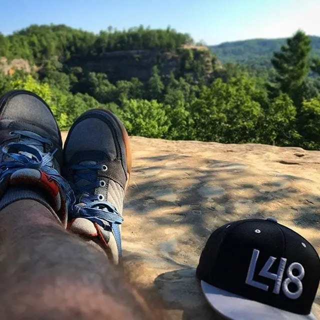 Sometimes you just have to take it all in. #Outdoors #Hiking #RedRiverGorge #Explore #Lower48
