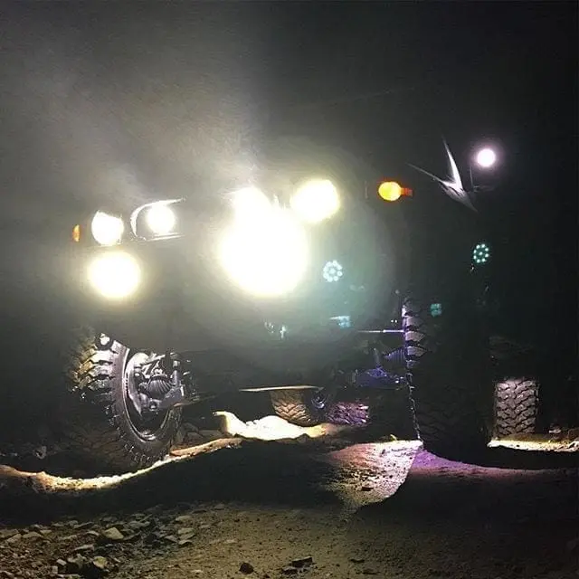 Night wheeling! #OffRoad #OwnTheNight #FjCruiser #Overlanding