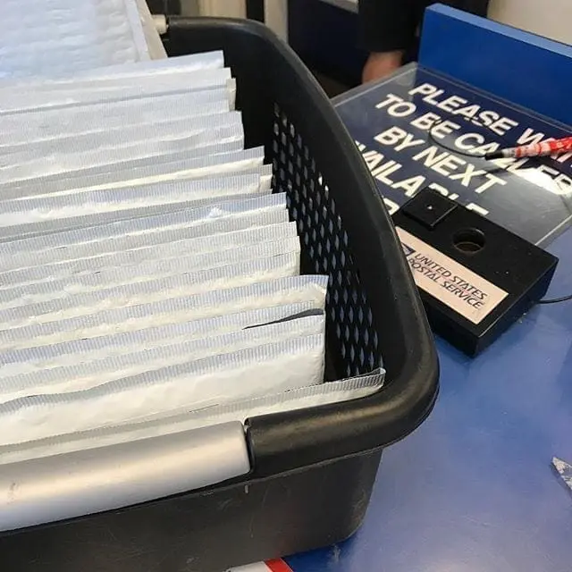 All the weekend orders are on the way! #PatchDrop #MailDrop