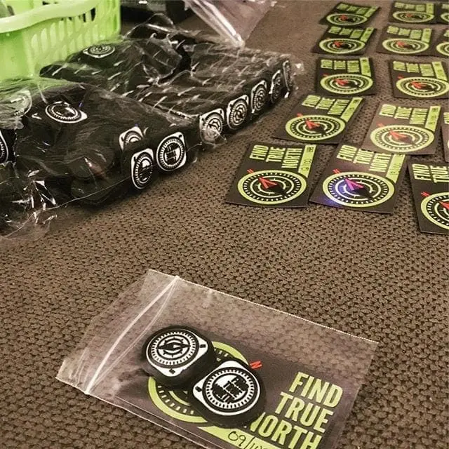 Guess I’ll put my feet up and pack some envelopes. #FindTrueNorth #RangerEyes #Patches