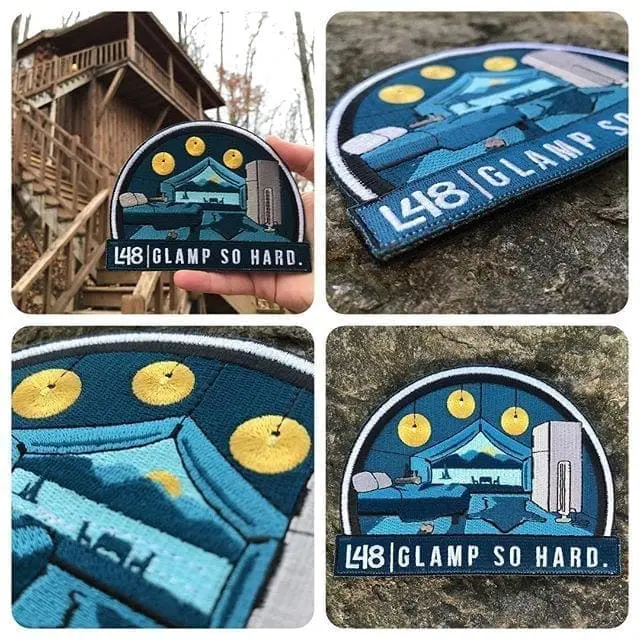 Friday Night. 8pm Eastern. A must have luxurious camping patch. #Glamping #PatchDrop