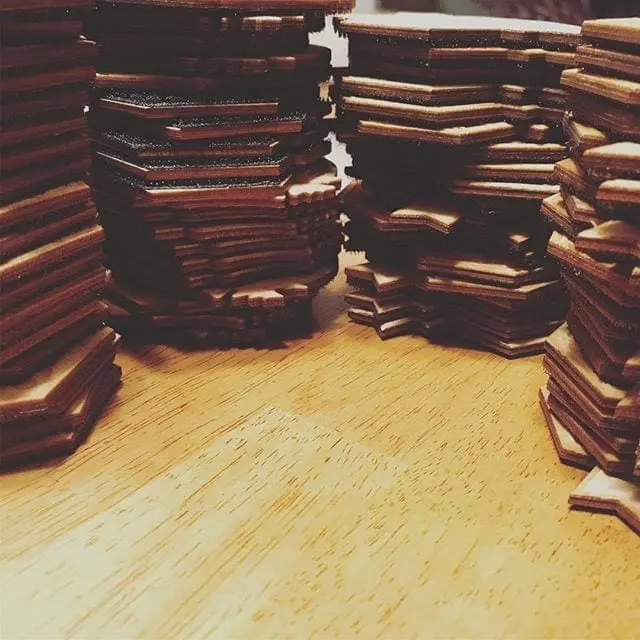 Just packaging an annual supply of Wood Morale Patches. #Spring #Summer #Fall #Winter