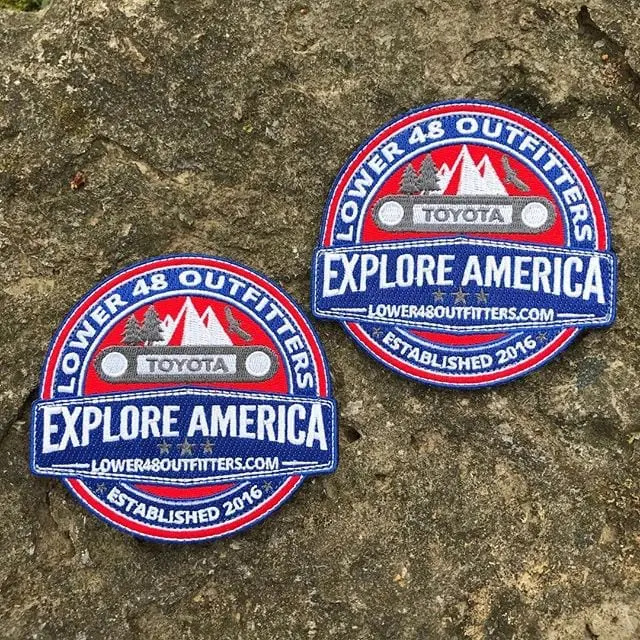 The last two #FJcruiser #ExploreAmerica #MoralePatches left!