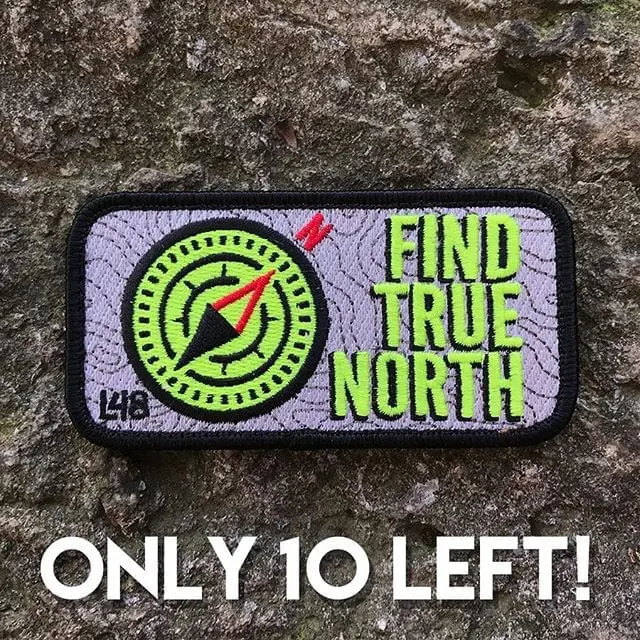 LOW STOCK ALERT! Only 10 V2 embroidered patches left. #TrueNorth #Easter #LimitedEdition