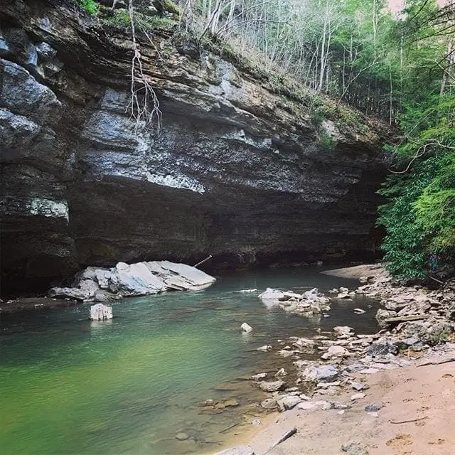 Some of the beautiful KY landscape you’ll see on this weekend’s trail ride! #RRG #RedRiverGorge