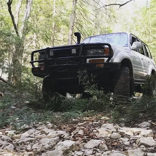 Got the 80 out on its first excursion since the majority of the build is complete. #RedRiverGorge #LandCruiser #GoSomeWhere
