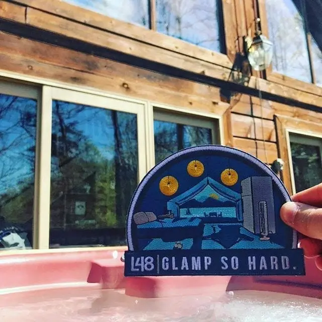 Glamp so hard. #Cabin #CabinLife #Glamping #Camping #RedRiverGorge