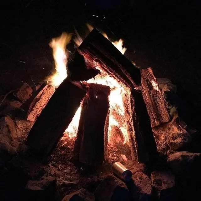 Life by the camp fire. A perfect conclusion to an eventful evening. #Camping #Campfire #RedRiverGorge
