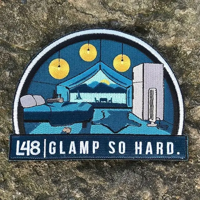 HUUUGE Glamping Patches! 50% off till Friday. Don’t wait. #Glamping #Camping #MoralePatch