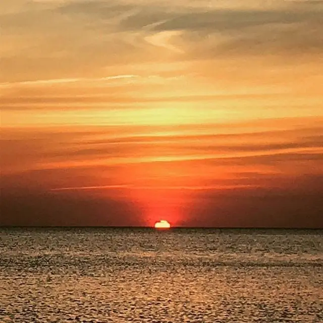 So much beauty and color in this sunset. #GetOutside