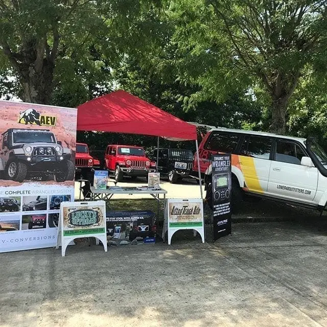 Always fun to hang out and talk off-roading with folks! Even if I’m invading a Jeep show.