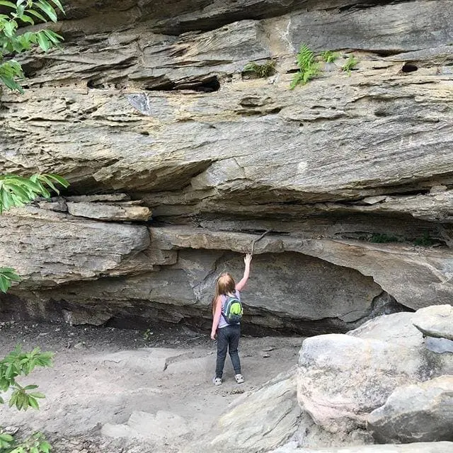 Keep exploring with childlike wonder. #GetOutdoors #Hiking #RedRiverGorge