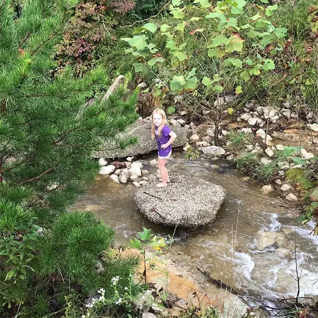 Let the weekend adventures begin! Who else is out playing in the creek today?