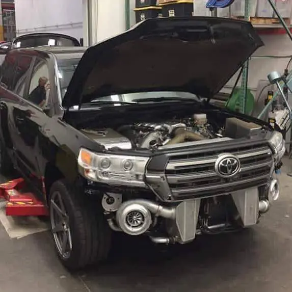 The first thing you would do if this was your 200? 
#Toyota #LandCruiser #200series #Turbo #Sleeper
