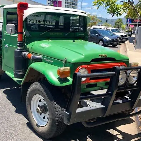 It does have all the right colors for Christmas. #40series #LandCruiser