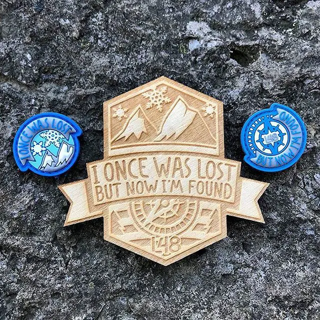 Adventure awaits in the winter months! Available now. 
#Ski #Skiing #Mountaineering #SnowBoarding #Snowfall #MoralePatch