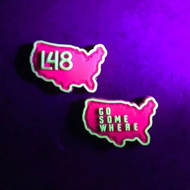 Go Some Where. Pink. Glow. Just in time for Spring and available on the website. 
#MoralePatch #RangerEyes #GoSomeWhere #Explore #Lower48