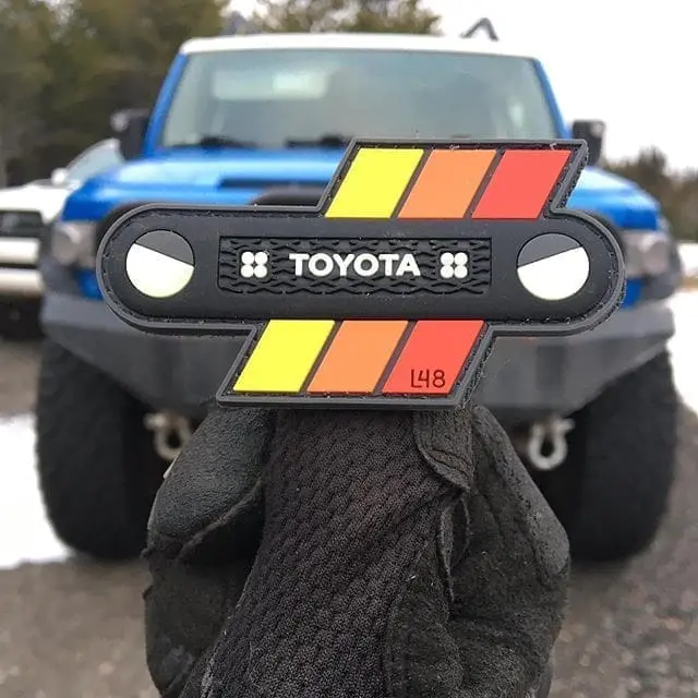 Awesome photo from one of our customers! Who else has their V2 FJ Grill Patch?