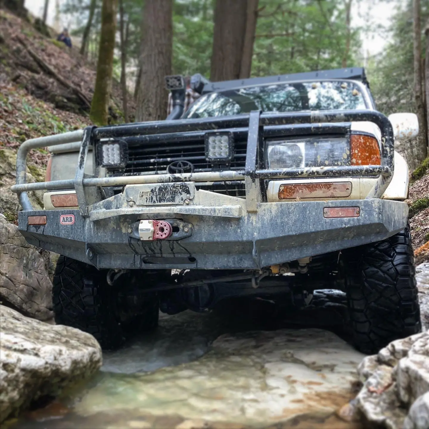 FRONT END FRIDAY! Who else is missing the trails this weekend?
.
.
.
.
#FrontEndFriday #Toyota #LandCruiser #ARB #Factor55 #Warn #RedRiverGorge #NaturalBridge #Hollerwood Park #Offroad #Overland