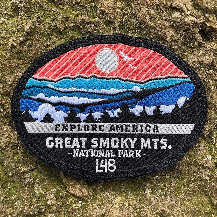 As the fog rolls in on the Great Smoky Mountains! Morale patches available now. 
.
.
.
.
.
#SmokyMountains #NationalPark #Tennessee #AppalachianTrail #AppalachianMountains #MoralePatch #Hiking #VisitTheSmokies #Gatlinburg