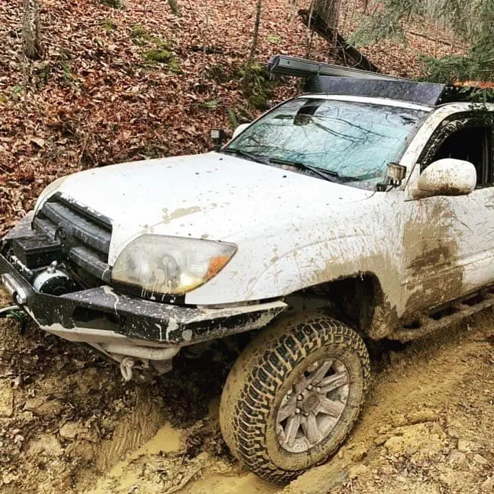 Check out @boosted_t4r on the trails in Red River Gorge! Where’s our 4Runner folks at? 
.
.
.
.
#TrailRiding #Offroad #Overland #Toyota #4Runner #RedRiverGorge #DBBB
