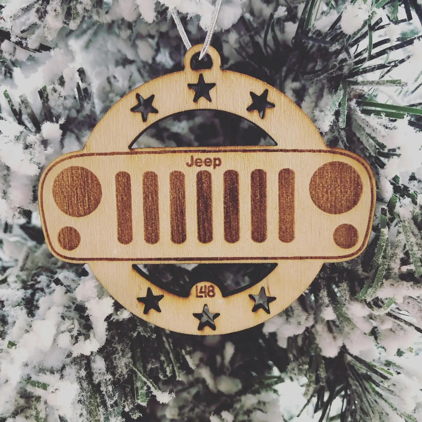 It’s a Jeep Christmas Thing. Only made 6 of them. Will send today with tracking, hopes and prayers. Cheers! 
.
.
.
.
.
.
#Jeep #JeepThing #Christmas #StockingStuffer #JeepLife #JeepWrangler #Overland #Offroad #JeepGladiator