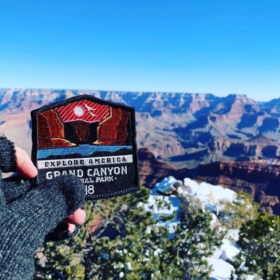 Well this is awesome. Who is collecting the Explore America series of patches? 
.
.
.
.
#ExploreAmerica #GrandCanyon #ExploreNationalParks #NationalParks #GrandCanyonNationalPark #Overlanding