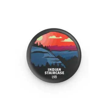 Red River Gorge Indian Staircase Button