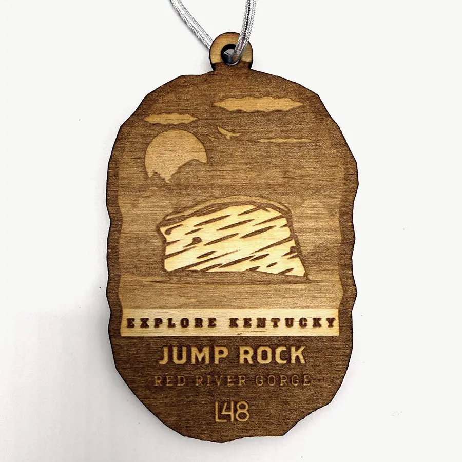 Red River Gorge Jump Rock Ornament