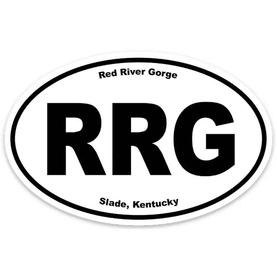 Red River Gorge RRG Abbreviation Sticker